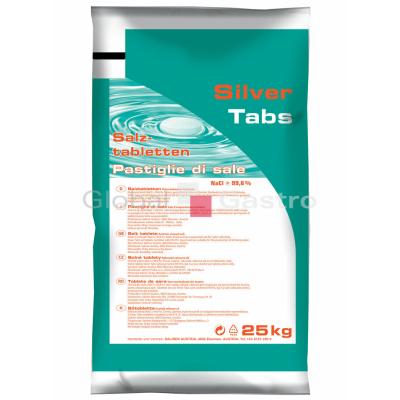 Sůl tabletová regenerační 25kg SILVER TABS |  119550130